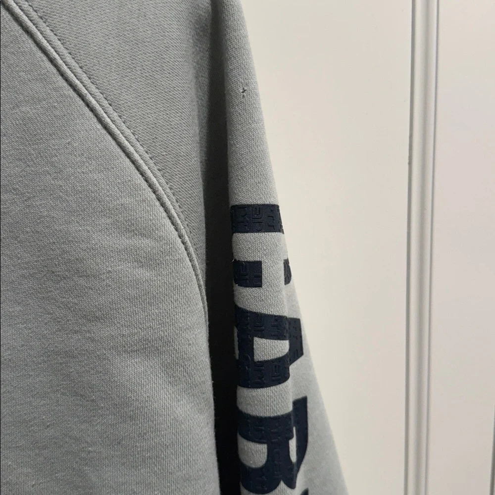 Carhartt Relaxed Fit Crewneck Midweight Logo Sweatshirt, Green, Women's XXL - Picture 4 of 6